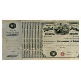 1870s U.S. Internal Revenue $10 Special Tax...