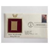 Edwin Powell Hubble Galaxy NGC 1316 Gold Stamp...