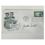 Comic actor Jonathan Winters signed cover