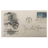 Actor and Musician David McCallum signed first...