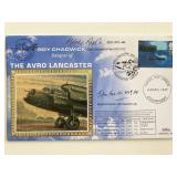 WWII The Avro Lancaster R.A.F. Signed...