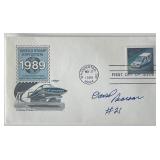 NASCAR race driver David Pearson signed cover