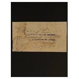 Vintage Stamped Note