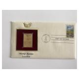 Wildlife Habitats Grasslands Gold Stamp Replica...