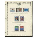 United Nations New York Stamps 1974