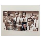 Henry Fonda First Day Cover