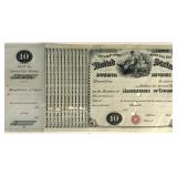 1870s U.S. Internal Revenue $10 Special Tax...