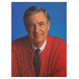 Mister Rogers signed photo