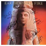 Earth, Wind & Fire Raise! signed album