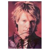 Jon Bon Jovi signed photo