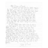 Murderer Bobby Joe Maxwell Signed Letter