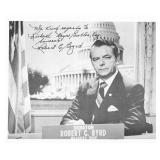 Murderer Robert C. BYRD Signed Photo