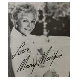 Actress Mary Martin signed photo