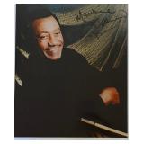 Singer Maurice Williams signed photo