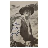 The Rockford Files James Garner signed photo