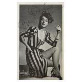 1930s burlesque star Gypsy Rose Lee signed photo