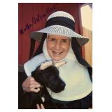 Actress and Benedictine nun Mother Dolores Hart...