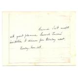 Winfield Scott Signed Civil War Signature Cut