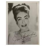 Mommy Dearest Joan Crawford signed photo