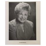 Sex therapist and TV host Dr. Ruth Westheimer...