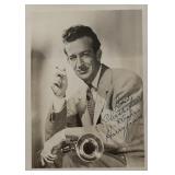 Big Band Leader Harry James signed photo