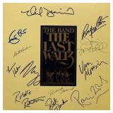 The Band signed The Last Waltz