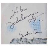 John Lennon Give Peace A Chance signed 12 inch...