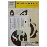 Gloria Swanson signed Playbill