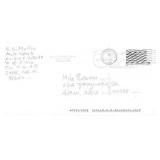 Serial Killer Herbert Mullin Signed Envelope