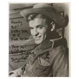 Sugarfoot Will Hutchins signed photo