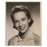 Autumn Leaves Vera Mile signed photo