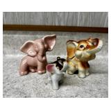 elaphent ceramic statues