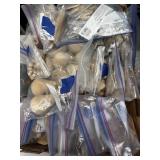 Assorted craft wood pieces