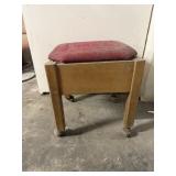 antique wooden vanity