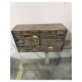 industrial small parts storage cabinet