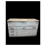 vintage wooden dresser