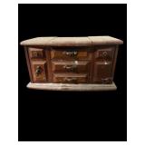wooden jewelry box
