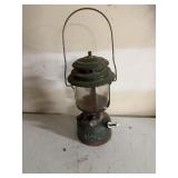 vintage green Coleman lantern