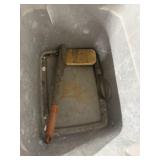 handle and leather strap