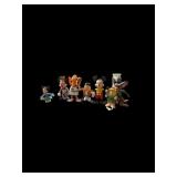 collection of vintage toys and dolls