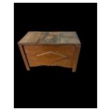 vintage blanket chest