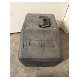 vintage Homelite black plastic chainsaw carrying