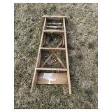 4 ft wooden step ladder