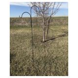 Pair of two Shepherd hooks