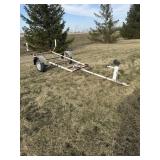 galvanized steel boat trailer