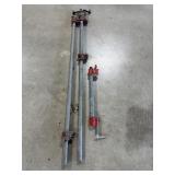 woodworking pipe bar clamps