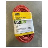 new 50ft outdoor extension cord 16 ga
