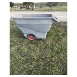 Rubbermaid commercial-duty tilt truck