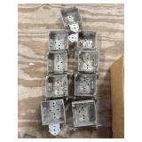 Electrical metal outlets