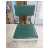 vintage folding stadium bleacher seat
